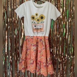 Custom, one of a kind t-shirt dress
